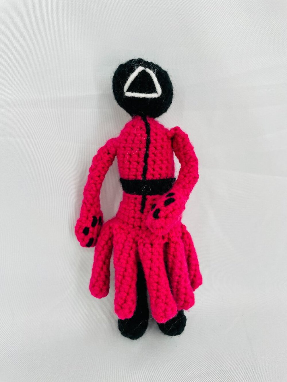Handmade Squid Game Soldier Amigurumi Crochet Doll Handmade Plush Toy